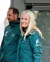 Vastikään kuningattareksi noussut Mette-Marit ei pysty suorittamaan virallisia tehtäviä kuningas Haakonin rinnalla. Arkistokuva.