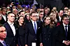 Presidentinvaalien ilta oli yksi harvinaisista tapauksista, jolloin koko Stubbien klaani edusti yhdessä jälkikasvuineen.