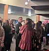 Anssi Heikkilä ja Linnea Leino yhdessä Fokus-sarjan ensi-illassa 21.10.26