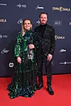 Anna ja Jukka Emma gaalassa vuonna 2022.