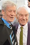 McKellen ja Stewart kuvattuna 2014.