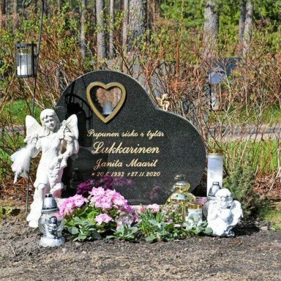 Janitan viimeinen leposija on Nurmijärvellä hänen lapsuusmaisemissaan. Hautajaisjärjestelyt viivästyivät, kun Nurmijärven seurakunta ei sallinut hautausta testamenttisotkun takia. Janitan viimeinen leposija on Nurmijärvellä hänen lapsuusmaisemissaan. Hautajaisjärjestelyt viivästyivät, kun Nurmijärven seurakunta ei sallinut hautausta testamenttisotkun takia.