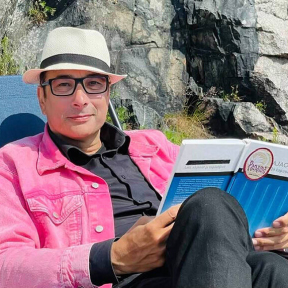 Heikki teki kovan luku-urakan ja tentti itsensä läpi asianajajatutkinnosta. Heikki Lampela