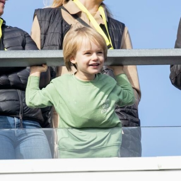 Prinssi Gabriel kurkki aidan takaa. prinssi Gabriel