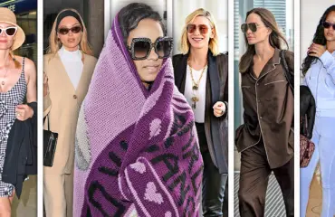 Angelina Jolie kirmasi pyjama päällä – muotipoliisi ratsaa julkkiskaunotarten matkustustyylin 