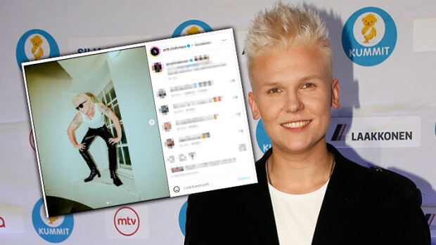 Hurjasti muuttunut Arttu Lindeman poseeraa räväkästi korkeissa koroissa - kuvat Arttu Lindeman