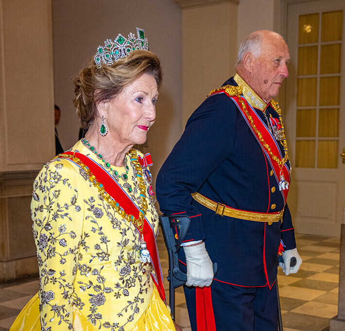 Norjan hallitsijapari Harald ja Sonja