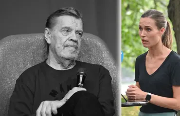 Kuvat hautajaisvieraista: Sanna Marin saapui kunnioittamaan Vesku Loiria - päällä arkinen poolopaita