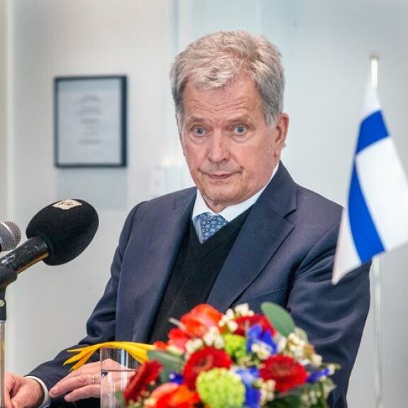 Presidentti Sauli Niinistö on hautajaisten aikana New Yorkissa. Presidentti Sauli Niinistö on hautajaisten aikana New Yorkissa.