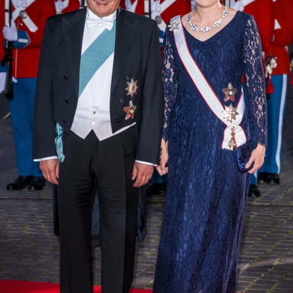 Näin tyylikkäinä presidenttipari edusti lauantai-iltana Kööpenhaminassa. Sauli Niinistö, Jenni Haukio