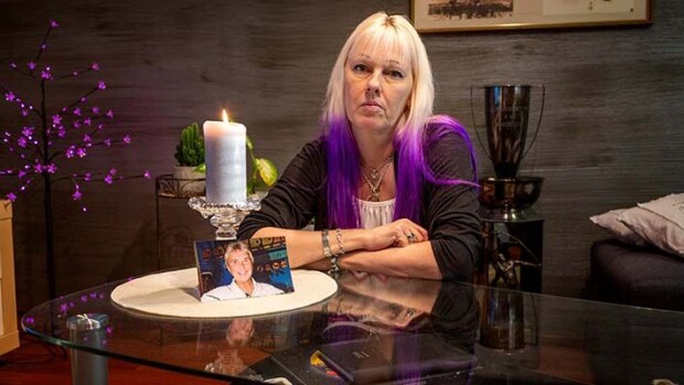 Näin Pia-leski reagoi Matti Nykäsen muistomerkin noloon virheeseen Pia Nykänen