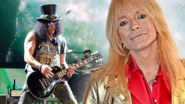 Rehellistä tekstiä! Michael Monroe paljastaa, millainen mies kitarasankari Slash on oikeasti: ”Se on oikean tähden merkki” Slash & Michael Monroe.