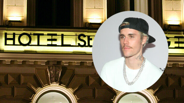 Puolialastomana hotelliin! Justin Bieber bongattiin Helsingin-keikkansa jälkeen – paparazzikuvat Justin Bieber