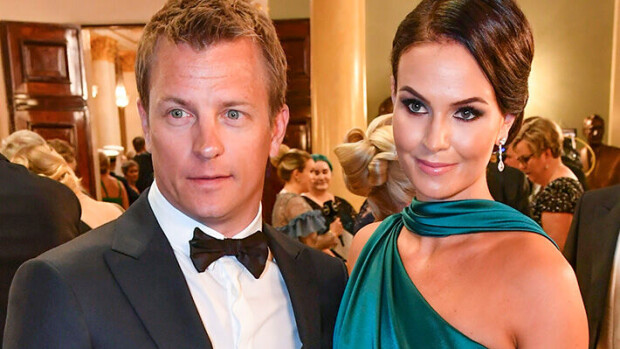 Jäämies harvinaisen hempeänä - näin Kimi ja Minttu Räikkönen juhlivat rakkauttaan Kimi & Minttu Räikkönen