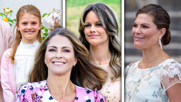 Näin paljon Ruotsin prinsessat maksoivat juhla-asuistaan - pikkuprinssi Oscarilla yllään todellinen ökypuku! Ruotsin prinsessat Estelle, Madeleine, Sofia ja kruununprinsessa Victoria