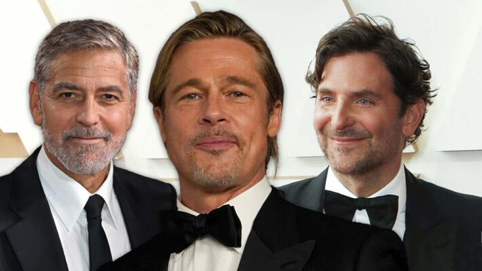 George Clooney, Brad Pitt ja Bradley Cooper