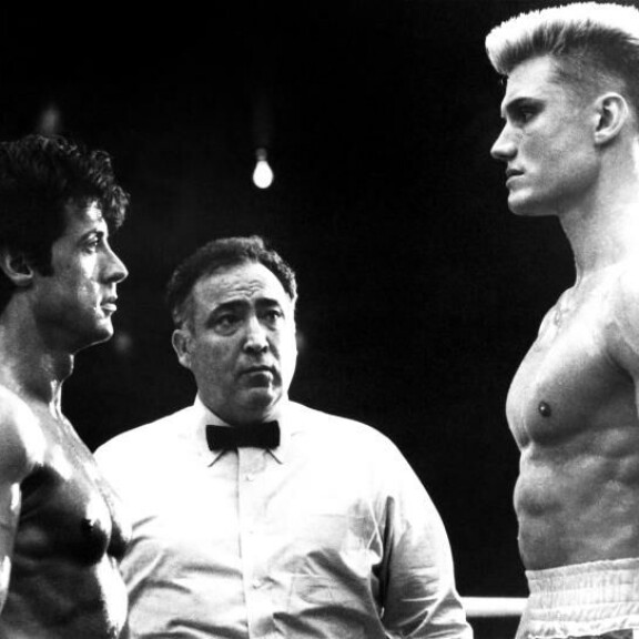 Sylvester ja Dolph muistetaan Rocky-elokuvasta. Rocky