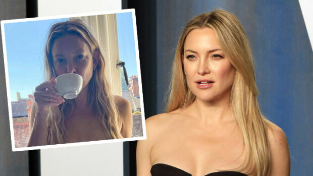 Mitä ihmettä? Kate Hudson lätkäisi julki yläosattoman kuvan, jonka lähipiirikin tuomitsee - 'Tämän pitäisi olla Onlyfansissa' Kate Hudson