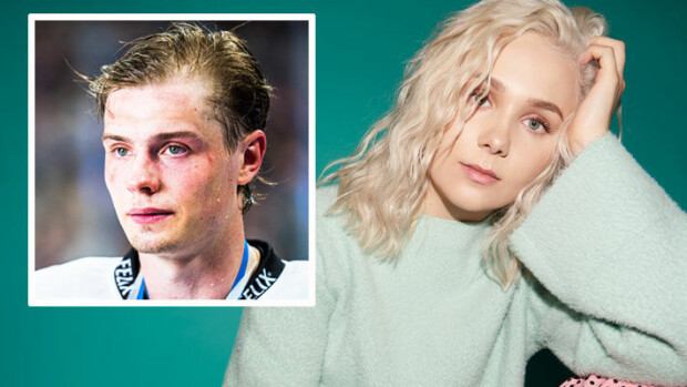 Yllätyssuhde! Hittilaulaja Viivi seurustelee Leijonista tutun jääkiekkoilijan kanssa - lemmenlomalla Kreikassa! Viivi ja Markus Nurmi
