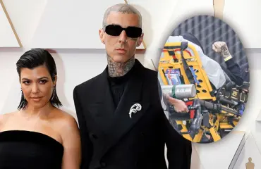 Travis Barker kiidätettiin sairaalaan - Kourtney-vaimo juoksi vierellä: dramaattinen twiitti herätti huolen