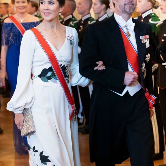 Tanskan kruununprinsessa Mary ja puolisonsa kruununprinssi Frederik osallistuivat juhliin. kuningatar maxima