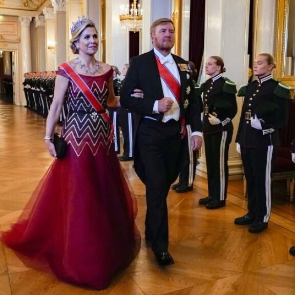 Alankomaiden kuningatar Maxima ja kuningas Willem-Alexander. Kuningatar Maxima, kuningas Willem-Alexander