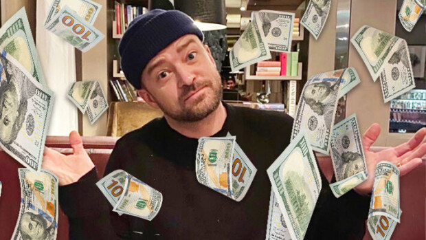 Huhheijakkaa! Justin Timberlake teki 100 miljoonan dollarin tilin – myi kaikki kappaleidensa oikeudet Justin Timberlake.