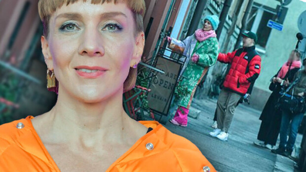 Paljastuiko Maria Veitolan uutuussarjan tähti jo syksyllä? Paparazzikuvat! Maria Veitola