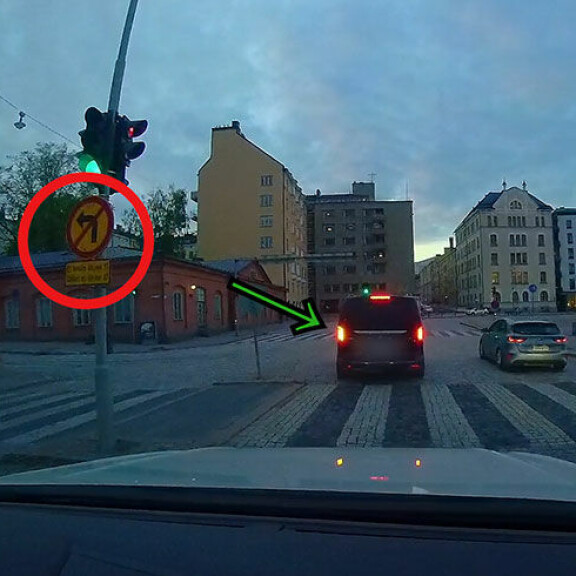 Turkulaiset olivat pulassa. auto