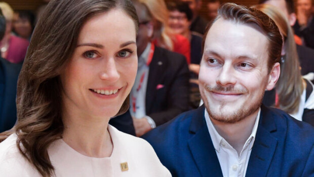 Blondi iski iholle! Sanna Marinin aviomies Helsingin yössä – kohukuvat Seiskassa! Sanna Marin ja Markus Räikkönen