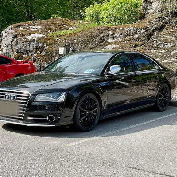 'Härski' luottaa saksalaiseen laatuautoon. Härskin audi