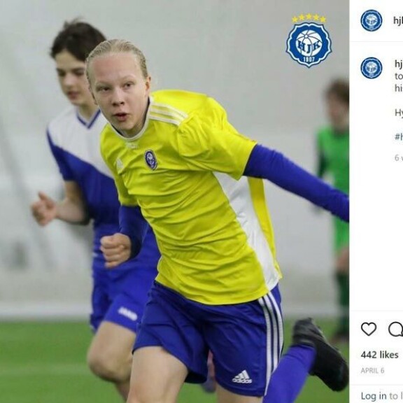 Immun huipputaitava Otto-poika pelaa maineikkaan HJK:n jalkapalloakatemiassa. Immun huipputaitava Otto-poika pelaa maineikkaan HJK:n jalkapalloakatemiassa.