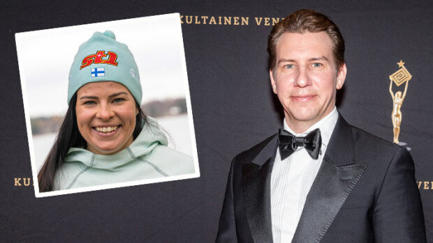 Aku Hirviniemen yhteiskuva Krista Pärmäkosken kanssa häkellyttää: 'Sen silmät vuotaa verta' Aku Hirviniemi ja Krista Pärmäkoski