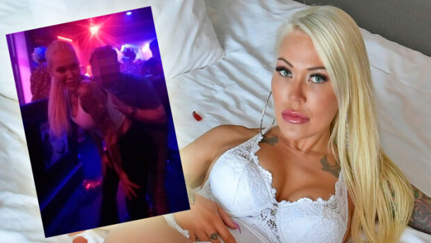 Täyttä tohinaa MM-kisahuumassa! Pornotähti Sandra Bay sekoitti kiekkofanimiesten päät baarissa - estottomat kuvat! Sandra Bay