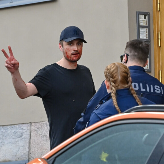 Stefu tuuletti, kun poliisit nappasivat hänet kiinni. Stefan Therman