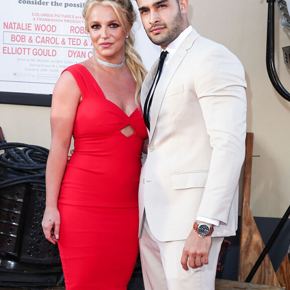Tässä pariskunta vuonna 2019. Britney Spears ja Sam Asghari