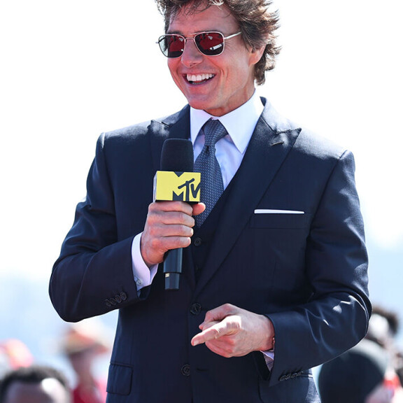 Tämän näköisenä Tom saapui viime viikolla Kalifornian San Diegossa järjestettyyn elokuva-ensi-iltaan. Tom Cruise