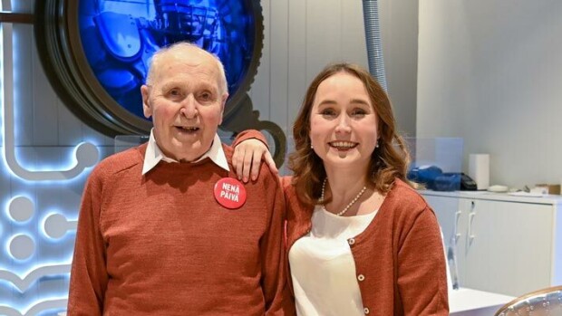 Somekaksikko eksyi Helsingissä – Lotta ja Pappa haahuilivat rautatieasemalla Jorma ja Lotta-Sofia Saahko