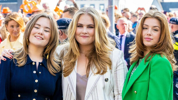 Vau, millaisia kaunottaria Hollannin kuninkaan tyttäristä on kasvanut - yllättävä uutinen varjosti hallitsijan juhlapäivää Hollannin prinsessat Ariane, Amalia ja Alexia