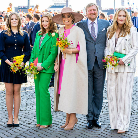 Willem-Alexanderin ja Maximan kolmesta tyttärestä enää nuorin Ariane (kuvassa vasemmalla) asuu kotona. Hollannin hallitsijapari Willem-Alexander ja Maxima sekä kruununprinsessa Amalia sekä prinsessat Alexia ja Ariane