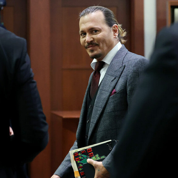 Johnny on esiintynyt oikeussalissa itsevarmana. Johnny Depp