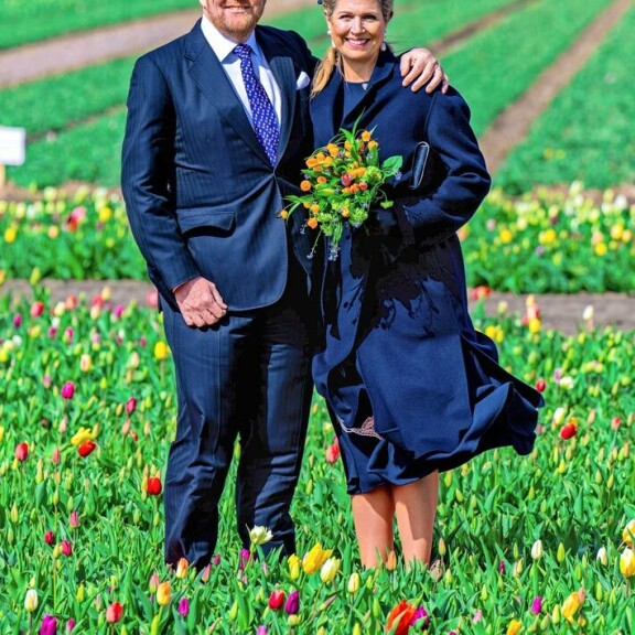 Willem-Alexander ja Maxima nauttivat kukkaloistosta – kuva! Willem-Alexander ja Maxima