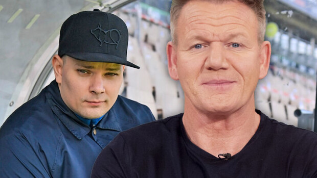 Malmin kostaja Kim Mikkola hiljensi Gordon Ramsayn – näin sujui kahden huippukokin ensikohtaaminen: Onko vaipat mukana? Kim Mikkola ja Gordon Ramsay