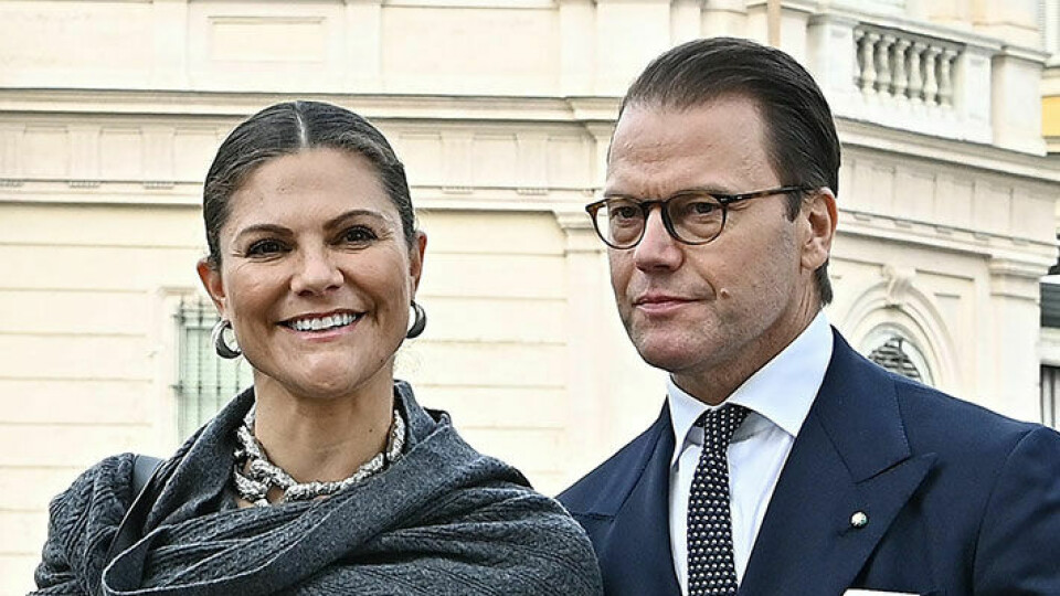 Ruotsin kruununprinsessapari Victoria ja Daniel