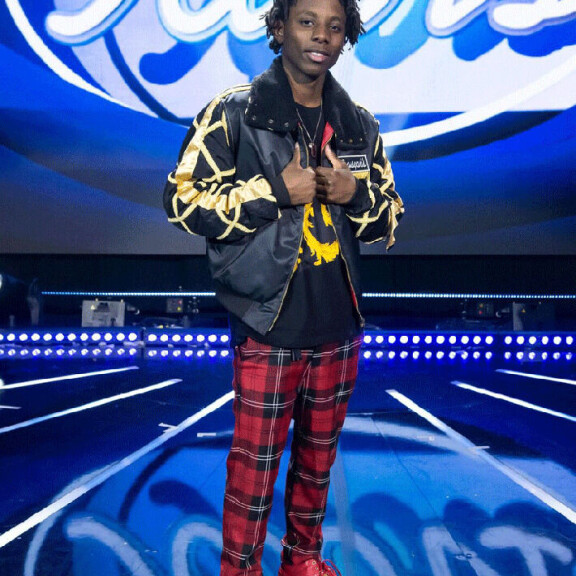 Leo Idols-kilpailussa vuonna 2018. Leo Luthando Idols