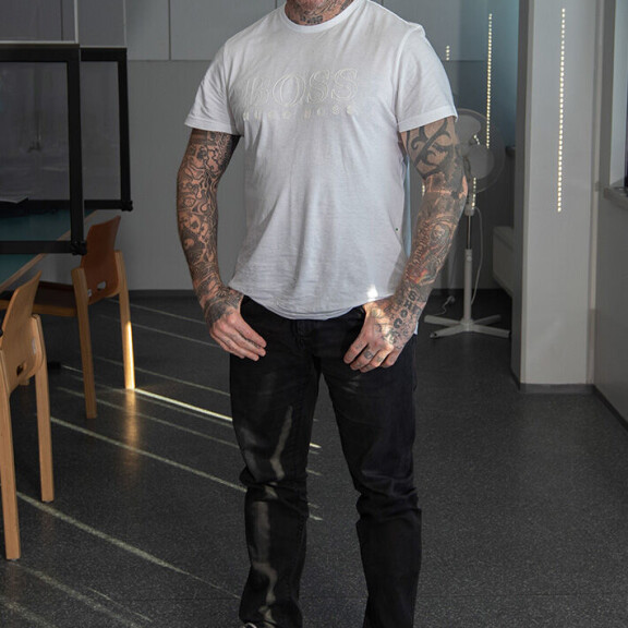 Janne 'Nacci' Tranberg muistutti Volasta postin jakelupäivistä. Janne Tranberg