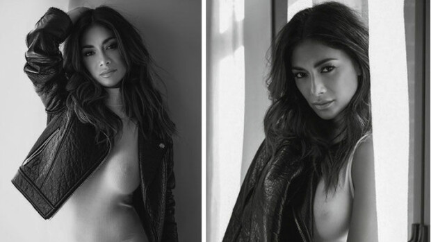 Onko poolopaita koskaan näyttänyt näin rohkealta? Nicole Scherzinger yllättää tuoreissa kuvissa ilman rintaliivejä Nicole Scherzinger
