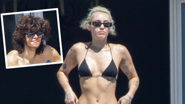 Paparazzi iski! Miley Cyrus kuvattiin bikineissä uuden poikaystävänsä kanssa - muhinoivat auringon alla Miley Cyrus ja Maxx Morando