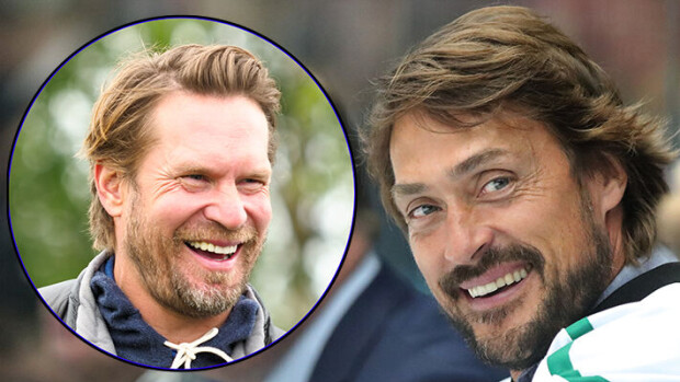 Hulvaton bilevideo! Teemu Selänteen ja Kimmo Timosen kisakunto kultafinaalissa ihmetytti Twitter-kansaa: 'Niin kuin olisi kahden viikon ränni takana' kimmo ttimonen ja teemu selänne