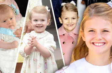 Onnea 10-vuotias Estelle - elämänkuvat todistavat, ken on Ruotsin hovin päivänsäde